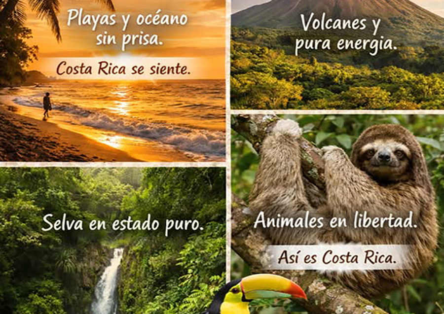 Costa Rica no se visita. Se experimenta