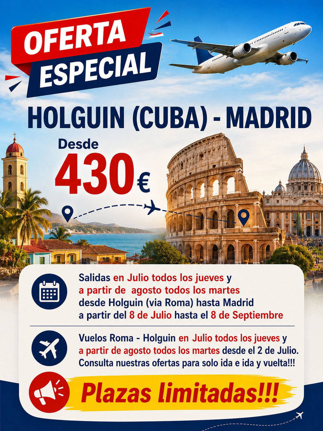 Vuelos a Cuba en 2026